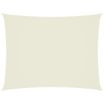 vidaXL Pânză parasolar, crem, 3,5x5 m, țesătură oxford, dreptunghiular vidaXL Pânză parasolar, crem, 3,5x5 m, țesătură oxford, dreptunghiular