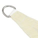 vidaXL Parasolar, crem, 2/4x3 m, țesătură oxford, trapez vidaXL Parasolar, crem, 2/4x3 m, țesătură oxford, trapez