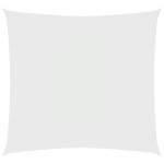 vidaXL Pânză parasolar, alb, 4,5x4,5 m, țesătură oxford, pătrat