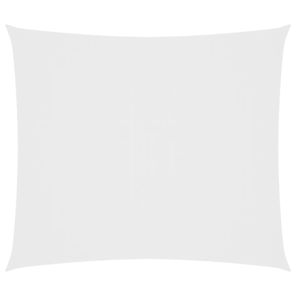 vidaXL Parasolar, alb, 2x2,5 m, țesătură oxford, dreptunghiular