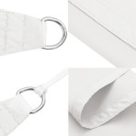 vidaXL Parasolar, alb, 2x2,5 m, țesătură oxford, dreptunghiular vidaXL Parasolar, alb, 2x2,5 m, țesătură oxford, dreptunghiular