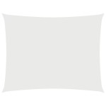 vidaXL Parasolar, alb, 2x3,5 m, țesătură oxford, dreptunghiular vidaXL Parasolar, alb, 2x3,5 m, țesătură oxford, dreptunghiular