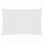 vidaXL Pânză parasolar, alb, 2x4,5 m, țesătură oxford, dreptunghiular