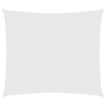 vidaXL Parasolar, alb, 2,5x3 m, țesătură oxford, dreptunghiular vidaXL Parasolar, alb, 2,5x3 m, țesătură oxford, dreptunghiular