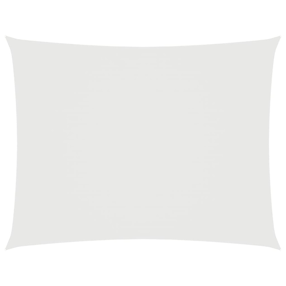 vidaXL Parasolar, alb, 2,5x3,5 m, țesătură oxford, dreptunghiular