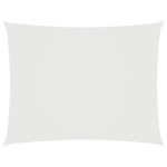 vidaXL Parasolar, alb, 2,5x3,5 m, țesătură oxford, dreptunghiular vidaXL Parasolar, alb, 2,5x3,5 m, țesătură oxford, dreptunghiular
