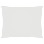 vidaXL Parasolar, alb, 6x7 m, țesătură oxford, dreptunghiular vidaXL Parasolar, alb, 6x7 m, țesătură oxford, dreptunghiular