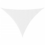 vidaXL Parasolar din țesătură oxford triunghiular, alb, 3x4x5m vidaXL Parasolar din țesătură oxford triunghiular, alb, 3x4x5m