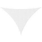 vidaXL Parasolar, alb, 5x6x6 m, țesătură oxford, triunghiular vidaXL Parasolar, alb, 5x6x6 m, țesătură oxford, triunghiular