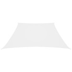 vidaXL Pânză parasolar, alb, 3/4x3 m, țesătură oxford, trapez vidaXL Pânză parasolar, alb, 3/4x3 m, țesătură oxford, trapez