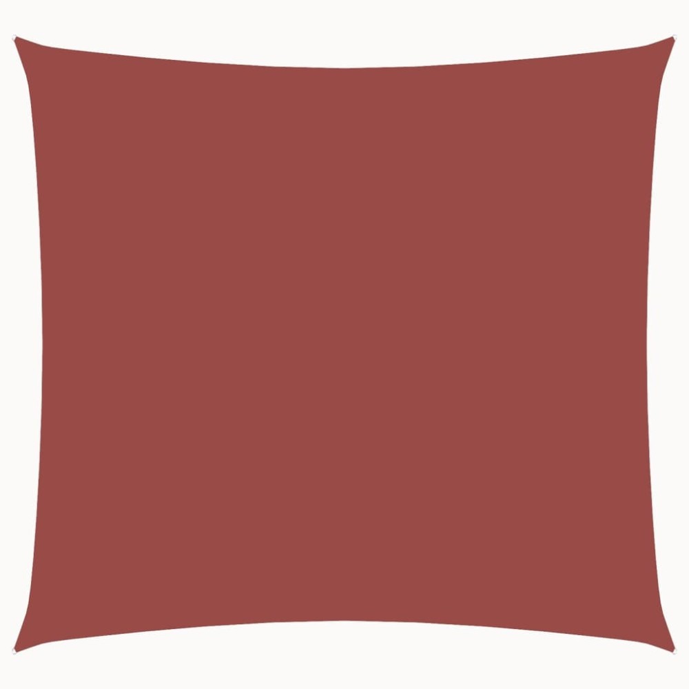 vidaXL Parasolar, cărămiziu, 4,5x4,5 m, țesătură oxford, pătrat