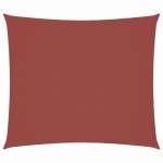 vidaXL Parasolar, cărămiziu, 2x2,5 m, țesătură oxford, dreptunghiular