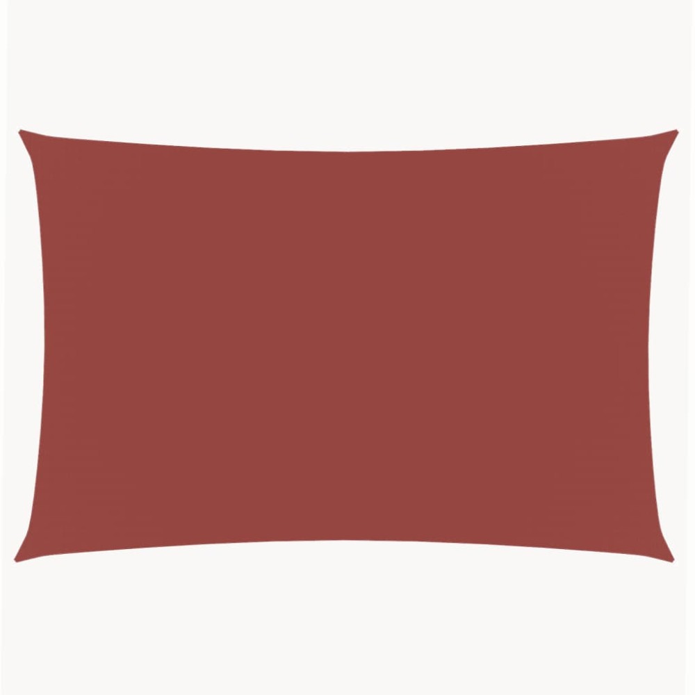 vidaXL Parasolar, cărămiziu, 2x5 m, țesătură oxford, dreptunghiular