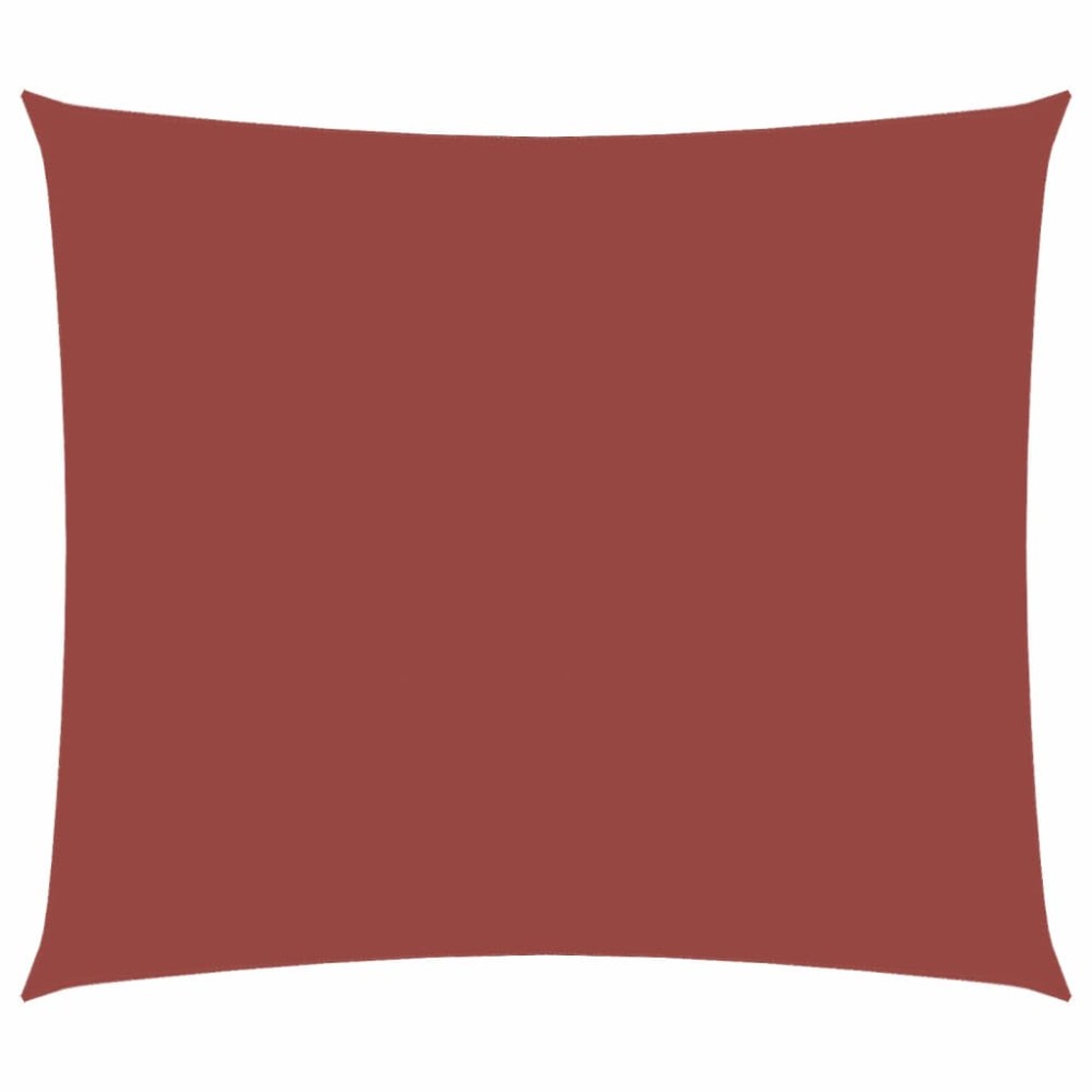 vidaXL Parasolar, cărămiziu, 2,5x3,5m, țesătură oxford, dreptunghiular