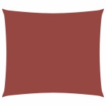 vidaXL Parasolar, cărămiziu, 2,5x3,5m, țesătură oxford, dreptunghiular