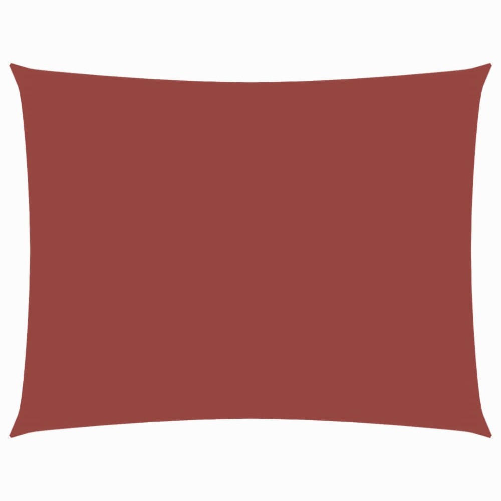 vidaXL Parasolar, cărămiziu, 3x4,5 m, țesătură oxford, dreptunghiular