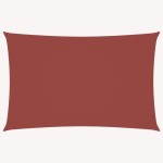 vidaXL Parasolar, cărămiziu, 5x8 m, țesătură oxford, dreptunghiular vidaXL Parasolar, cărămiziu, 5x8 m, țesătură oxford, dreptunghiular
