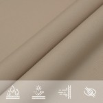 vidaXL Parasolar, gri taupe, 2,5x2,5 m, țesătură oxford, pătrat vidaXL Parasolar, gri taupe, 2,5x2,5 m, țesătură oxford, pătrat