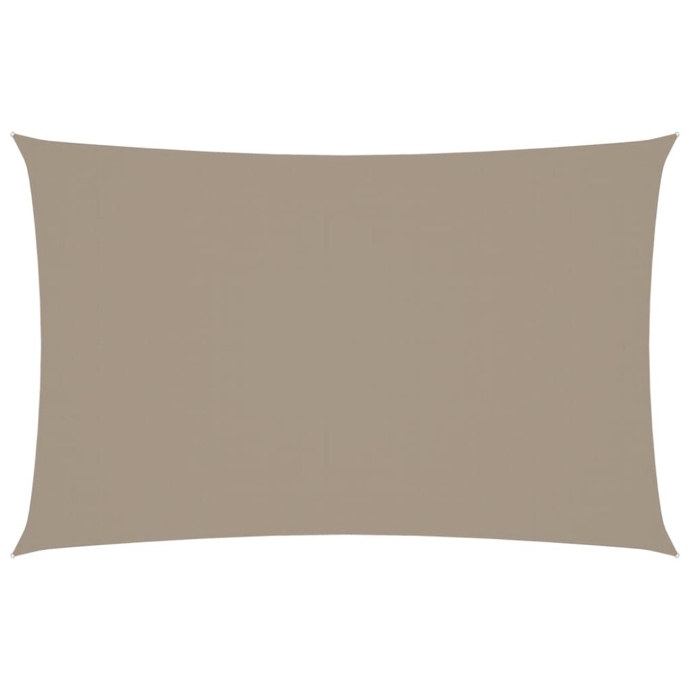 vidaXL Parasolar, gri taupe, 2x4,5 m, țesătură oxford, dreptunghiular