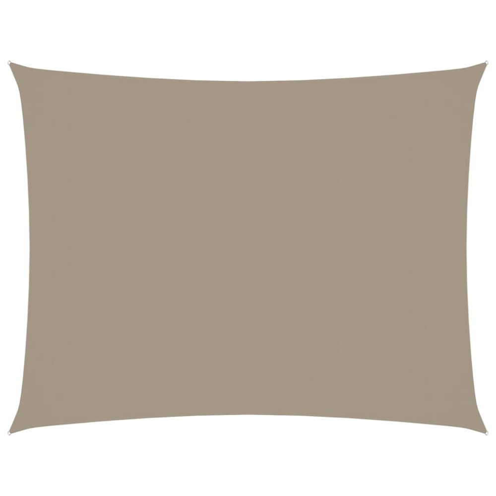 vidaXL Parasolar din țesătură oxford, gri taupe, 2,5x3,5 m, dreptunghiular