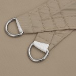 vidaXL Pânză parasolar gri taupe 2,5x4 m textil oxford dreptunghiular