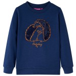 Bluzon pentru copii, bleumarin, 140 Bluzon pentru copii, bleumarin, 140