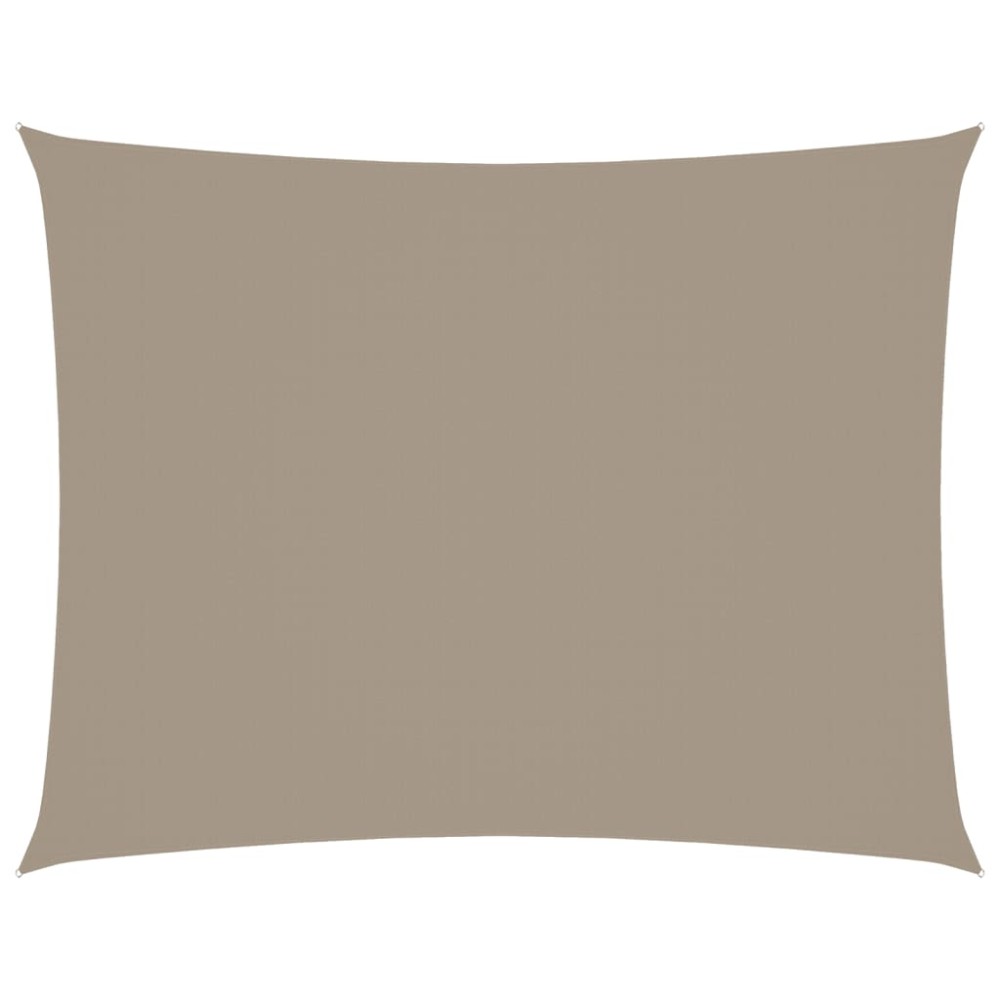 vidaXL Parasolar, gri taupe, 3x4 m, țesătură oxford, dreptunghiular