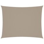 vidaXL Parasolar, gri taupe, 3x4,5 m, țesătură oxford, dreptunghiular vidaXL Parasolar, gri taupe, 3x4,5 m, țesătură oxford, dreptunghiular