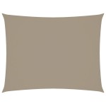 vidaXL Parasolar, gri taupe, 3x6 m, țesătură oxford, dreptunghiular vidaXL Parasolar, gri taupe, 3x6 m, țesătură oxford, dreptunghiular