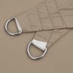 vidaXL Pânză parasolar gri taupe 4x6 m țesătură oxford dreptunghiular