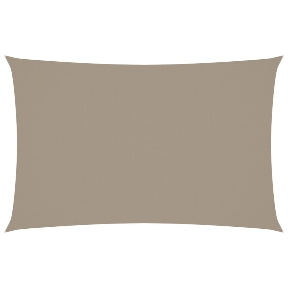 vidaXL Parasolar, gri taupe, 4x7 m, țesătură oxford, dreptunghiular