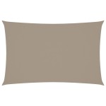 vidaXL Parasolar, gri taupe, 4x7 m, țesătură oxford, dreptunghiular vidaXL Parasolar, gri taupe, 4x7 m, țesătură oxford, dreptunghiular