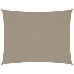 vidaXL Parasolar, gri taupe, 6x8 m, țesătură oxford, dreptunghiular vidaXL Parasolar, gri taupe, 6x8 m, țesătură oxford, dreptunghiular