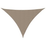 vidaXL Parasolar, gri taupe, 3x4x5 m, țesătură oxford, triunghiular vidaXL Parasolar, gri taupe, 3x4x5 m, țesătură oxford, triunghiular