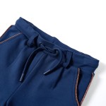 Pantaloni pentru copii cu șnur, bleumarin, 104 Pantaloni pentru copii cu șnur, bleumarin, 104