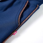 Pantaloni pentru copii cu șnur, bleumarin, 104 Pantaloni pentru copii cu șnur, bleumarin, 104