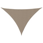 vidaXL Parasolar, gri taupe, 4x5x5 m, țesătură oxford, triunghiular vidaXL Parasolar, gri taupe, 4x5x5 m, țesătură oxford, triunghiular