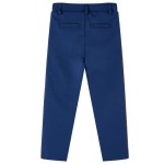 Pantaloni pentru copii cu șnur, bleumarin, 116 Pantaloni pentru copii cu șnur, bleumarin, 116