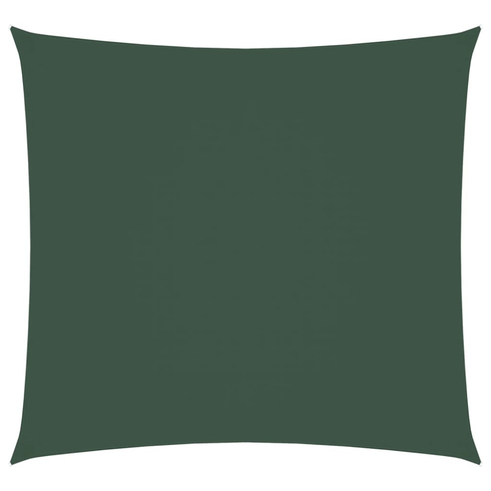 vidaXL Parasolar, verde închis, 2x2 m, țesătură oxford, pătrat
