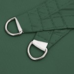 vidaXL Parasolar, verde închis, 2x2 m, țesătură oxford, pătrat vidaXL Parasolar, verde închis, 2x2 m, țesătură oxford, pătrat