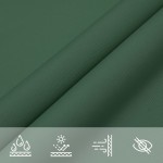 vidaXL Parasolar, verde închis, 2x2 m, țesătură oxford, pătrat vidaXL Parasolar, verde închis, 2x2 m, țesătură oxford, pătrat
