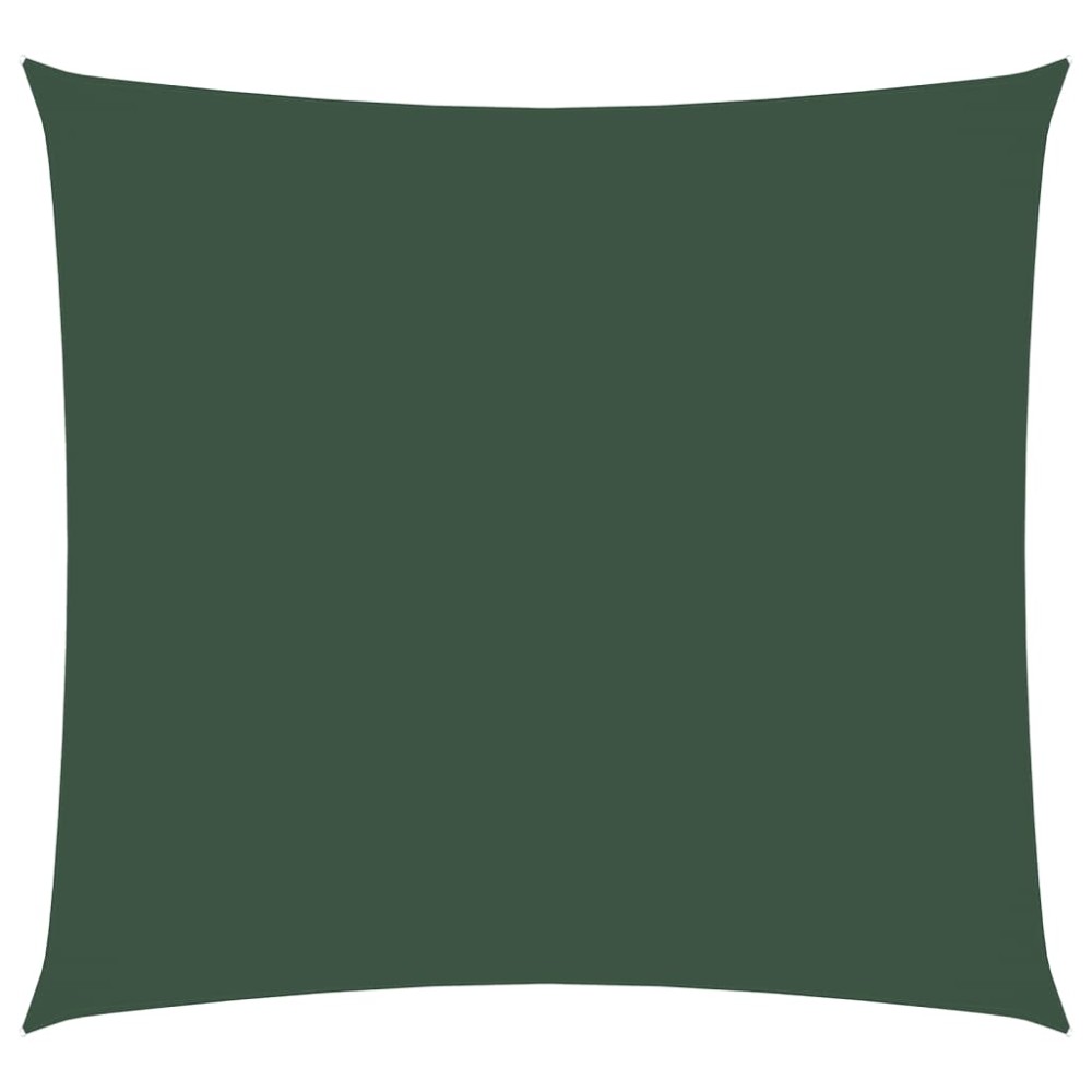 vidaXL Parasolar, verde închis, 4,5x4,5 m, țesătură oxford, pătrat