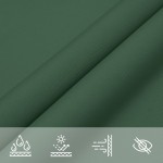 vidaXL Parasolar, verde închis, 7x7 m, țesătură oxford, pătrat