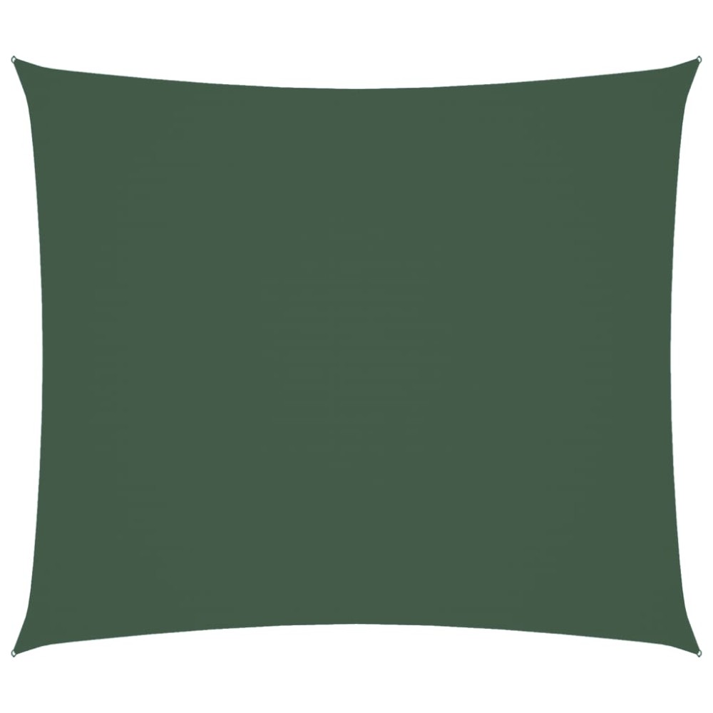vidaXL Parasolar verde închis 2x2,5 m țesătură oxford dreptunghiular