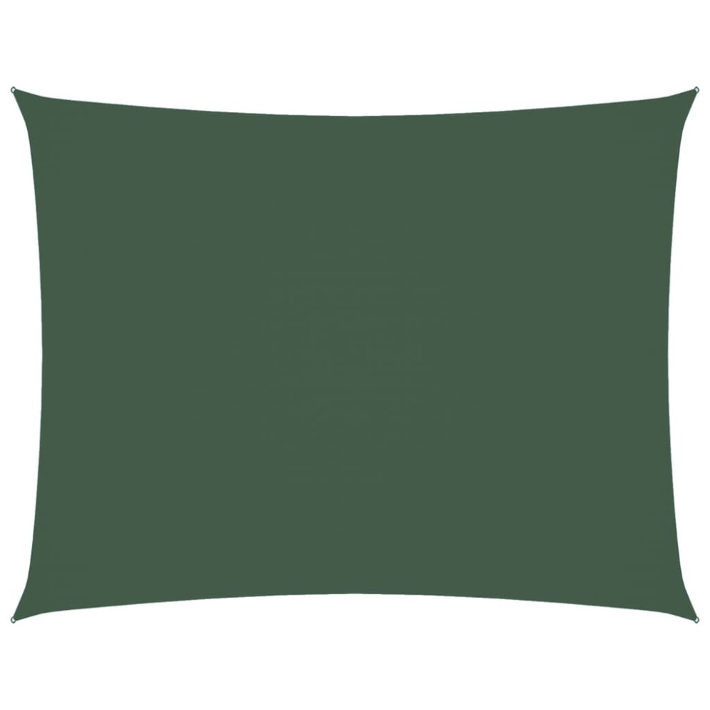 vidaXL Parasolar verde închis 2x3,5 m țesătură oxford dreptunghiular