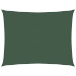 vidaXL Parasolar verde închis 2x3,5 m țesătură oxford dreptunghiular vidaXL Parasolar verde închis 2x3,5 m țesătură oxford dreptunghiular