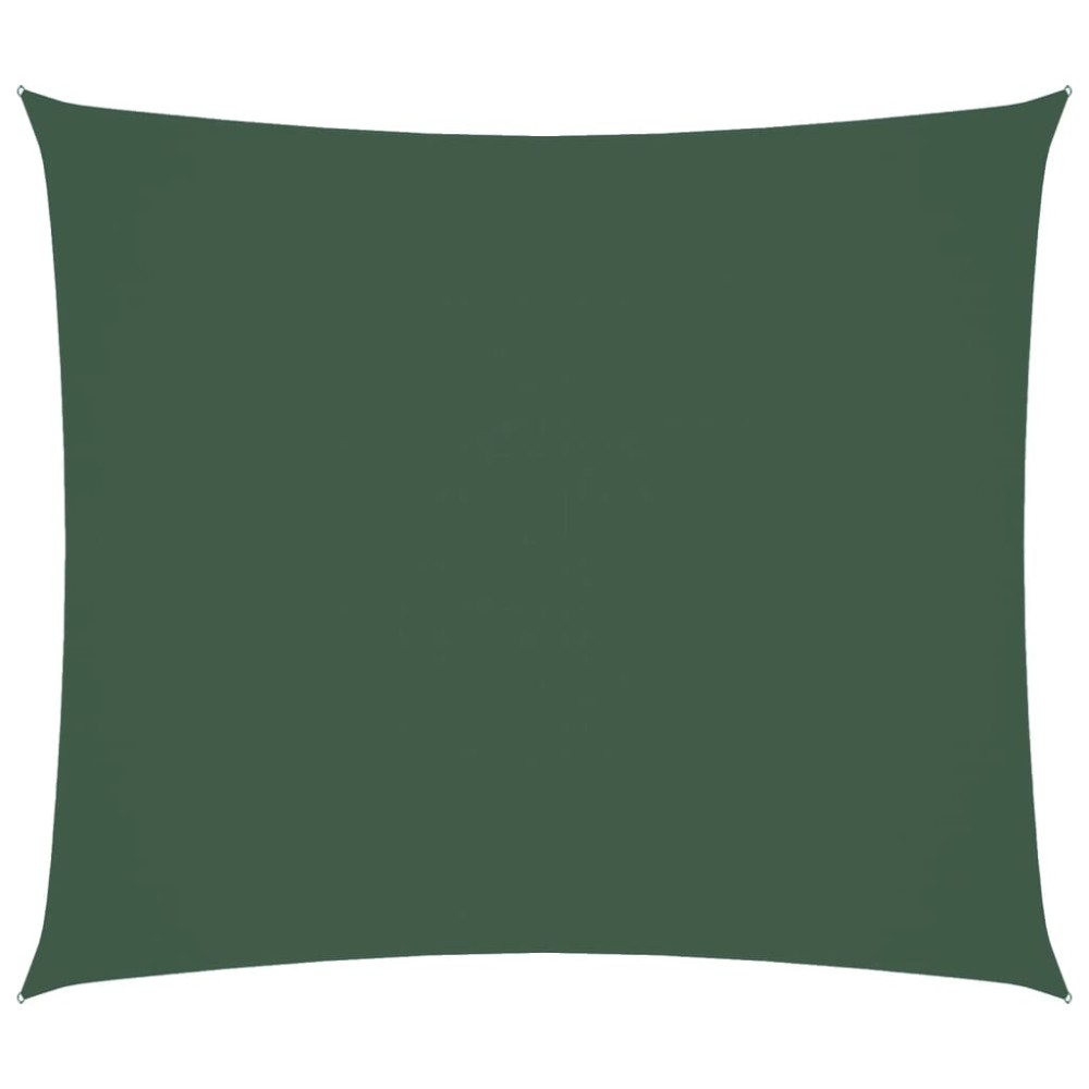 vidaXL Parasolar verde închis 2,5x3 m țesătură oxford dreptunghiular