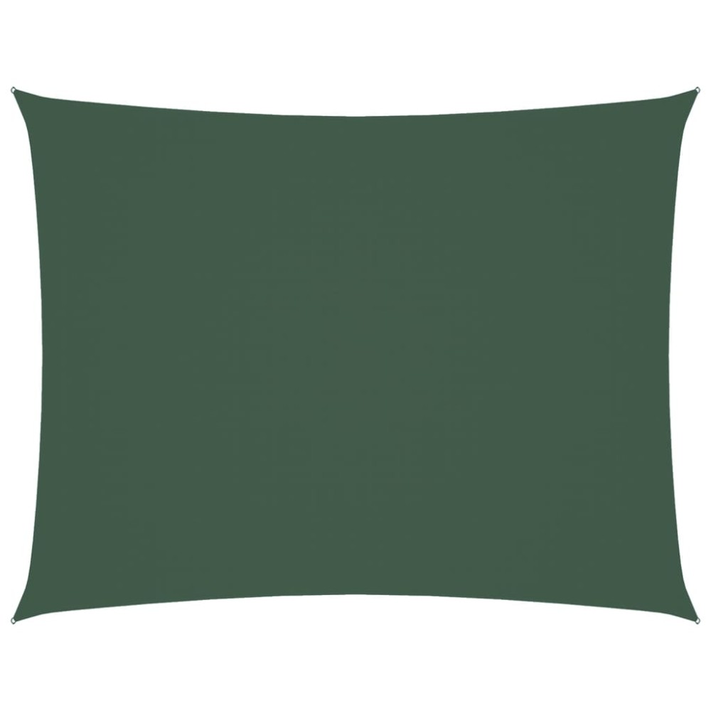 vidaXL Parasolar verde închis 2,5x4 m țesătură oxford dreptunghiular