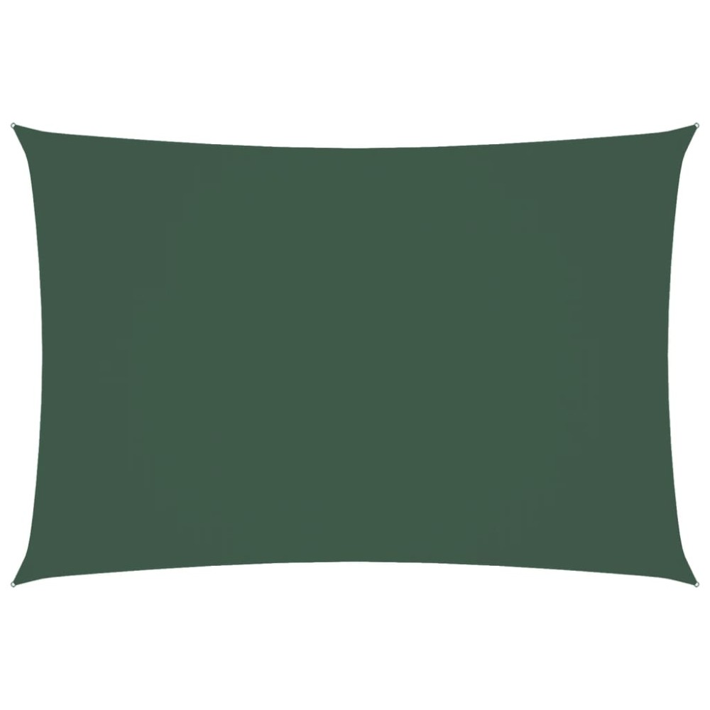 vidaXL Parasolar verde închis 2,5x4,5 m țesătură oxford dreptunghiular
