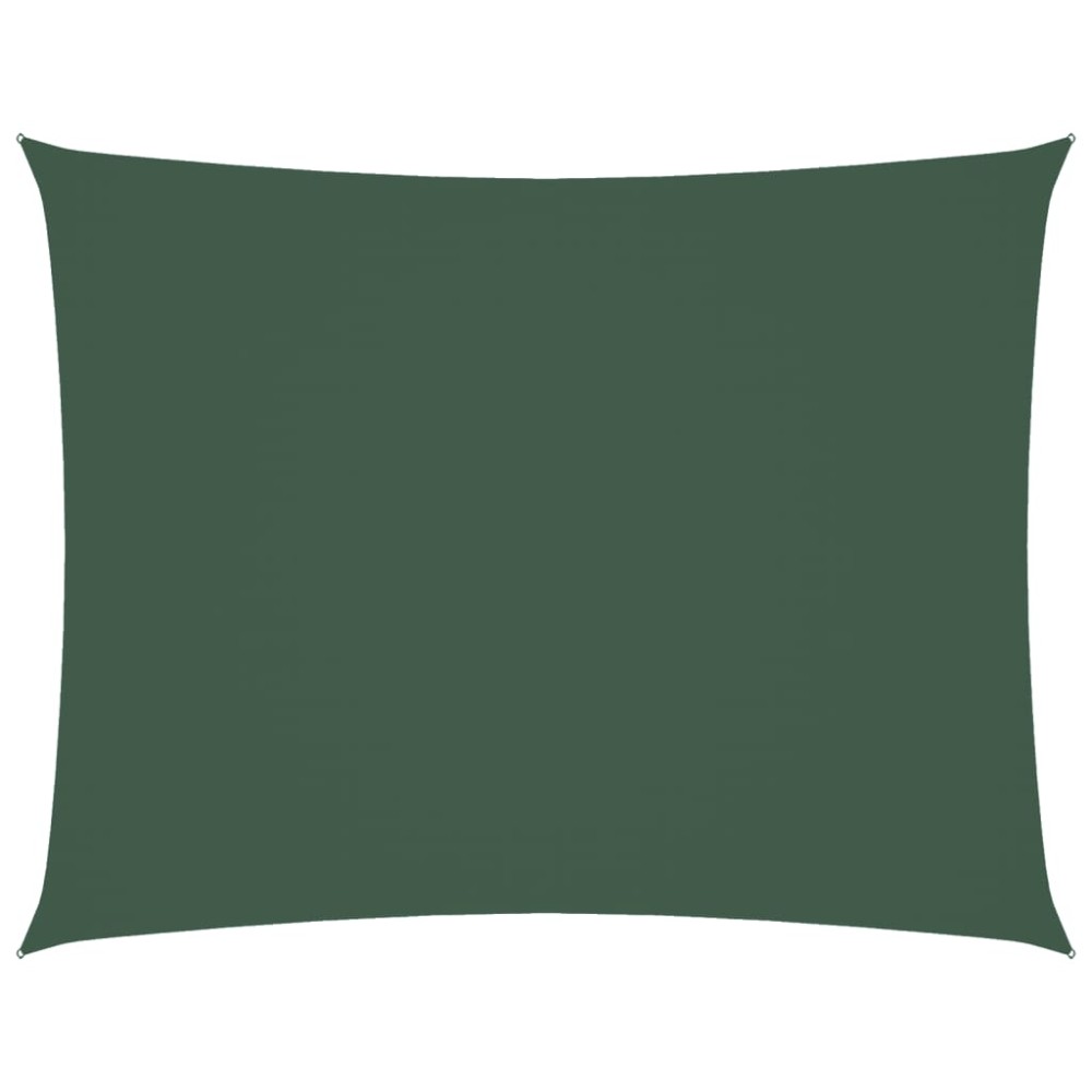 vidaXL Parasolar, verde închis, 3x4 m, țesătură oxford, dreptunghiular